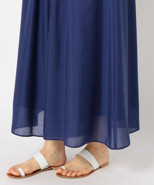SHIPS(シップス)の「ギャザーワイドパンツ(その他パンツ・レディース・ブラック/ネイビー/キャメル・ONE SIZE)」の11枚目の写真