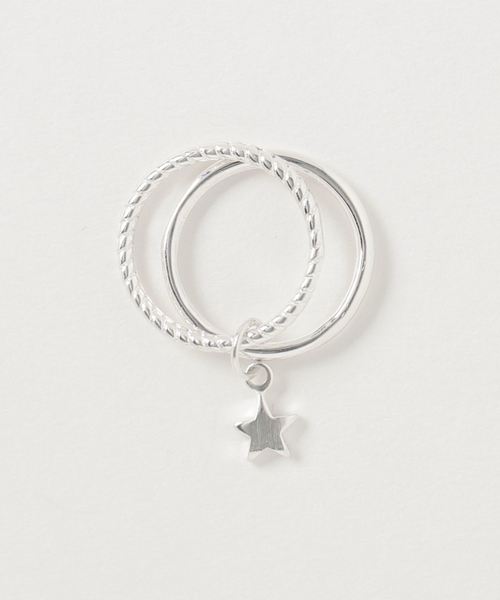 BOBISSH（ボビッシュ）の「【MK】デザイン　リング（リング・レディース・L/M/N/その他19/その他20/ケミカルウォッシュ/その他16/C/B/H/J/I/G/K・FREE）」の2枚目の写真