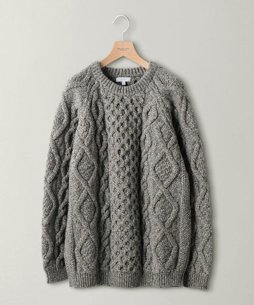 beauty & youth ドネガル アラン ニット BEAUTY&YOUTH UNITED ARROWS（ビューティーアンドユースユナイテッド