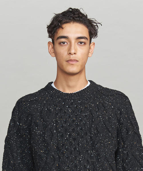 ニット BEAUTY&YOUTH ユナイテッドアローズドネガルアランニット BEAUTY&YOUTH UNITED ARROWS（ビューティーアンドユースユナイテッド