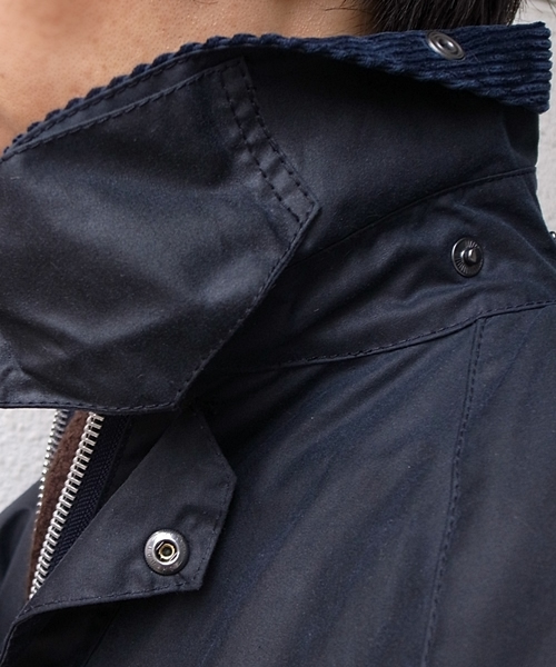 SHIPS(シップス)の「Barbour: スリムフィット/ビデイル■(カバーオール・メンズ・ブラウン/オリーブ/ブラック・40/38/36/34/42)」の8枚目の写真
