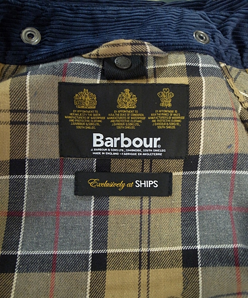 SHIPS(シップス)の「Barbour: スリムフィット/ビデイル■(カバーオール・メンズ・ブラウン/オリーブ/ブラック・40/38/36/34/42)」の14枚目の写真