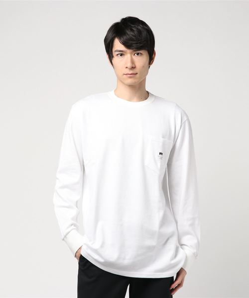FTC（エフティーシー）の「POCKET L/S TEE（Tシャツ/カットソー・メンズ・ホワイト/ブラック/グレー/ターコイズブルー・SMALL/MEDIUM/LARGE/X-LARGE）」の2枚目の写真