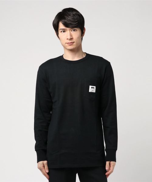 FTC（エフティーシー）の「POCKET L/S TEE（Tシャツ/カットソー・メンズ・ホワイト/ブラック/グレー/ターコイズブルー・SMALL/MEDIUM/LARGE/X-LARGE）」の3枚目の写真