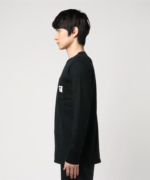 FTC（エフティーシー）の「POCKET L/S TEE（Tシャツ/カットソー・メンズ・ホワイト/ブラック/グレー/ターコイズブルー・SMALL/MEDIUM/LARGE/X-LARGE）」の5枚目の写真
