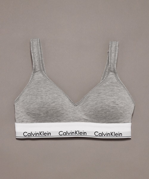 Icon Cotton - スクープ バック ライトリー ラインド ブラレット