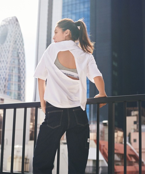 Calvin Klein Underwear（カルバンクラインアンダーウェア）の「Icon Cotton  - スクープ バック ライトリー ラインド ブラレット（ブラジャー・レディース・ブラック/グレー/その他/バーガンディー/ピンク/ホワイト・S/M/XS/L/XL）」の19枚目の写真