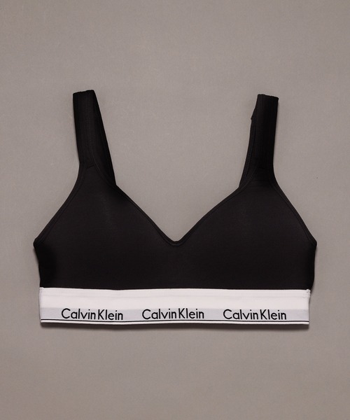 Icon Cotton - スクープ バック ライトリー ラインド ブラレット