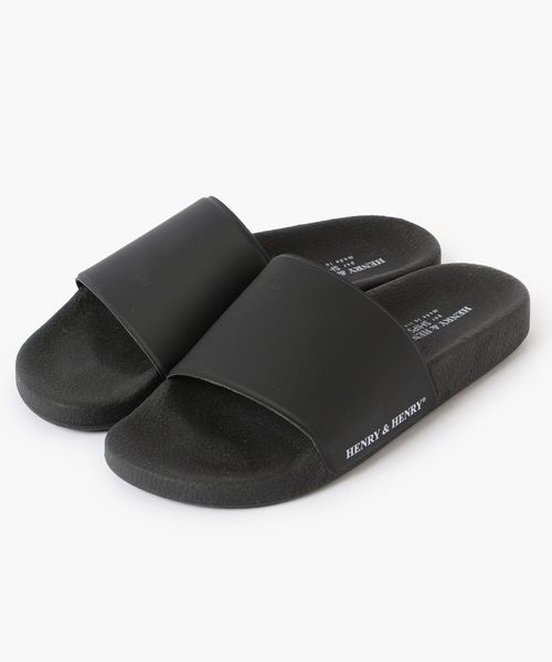 HENRY&HENRY（ヘンリーアンドヘンリー）の「HENRY&HENRY: 180 SLIDES シャワーサンダル（サンダル・メンズ・ホワイト/ブラック/ネイビー・40/42）」の3枚目の写真