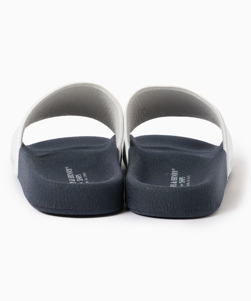 HENRY&HENRY（ヘンリーアンドヘンリー）の「HENRY&HENRY: 180 SLIDES シャワーサンダル（サンダル・メンズ・ホワイト/ブラック/ネイビー・40/42）」の5枚目の写真