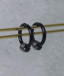 SBG（エスビー）の「SBG 金属アレルギー対応 メンズ ステンレスフェイクフープピアス   イヤリング（イヤリング）」