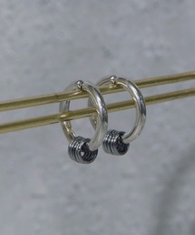 SBG（エスビー）の「SBG 金属アレルギー対応 メンズ ステンレスフェイクフープピアス   イヤリング（イヤリング）」