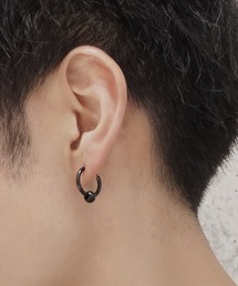 SBG（エスビー）の「SBG 金属アレルギー対応 メンズ ステンレスフェイクフープピアス   イヤリング（イヤリング）」