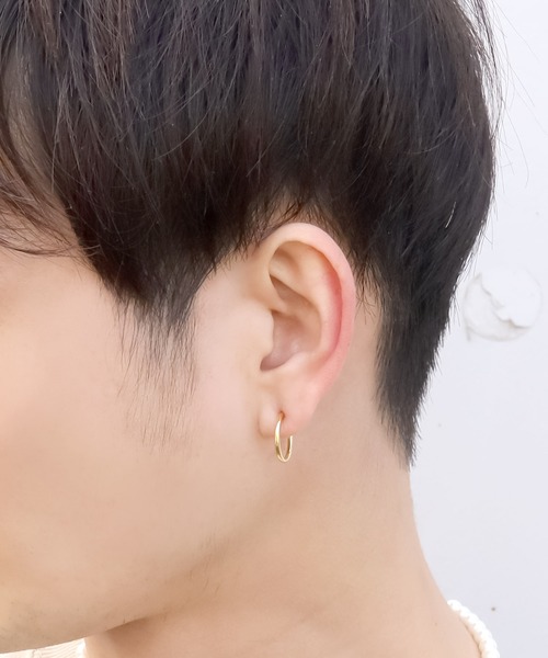 セール】SBG フェイクフープピアス / イヤリング（イヤリング