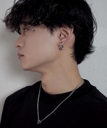 SBG（エスビー）の「SBG 金属アレルギー対応 メンズ ステンレスフェイクフープピアス   イヤリング（イヤリング）」