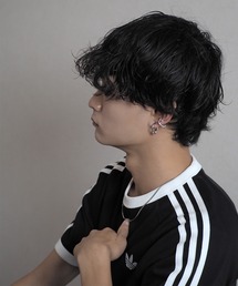 SBG（エスビー）の「SBG 金属アレルギー対応 メンズ ステンレスフェイクフープピアス   イヤリング（イヤリング）」