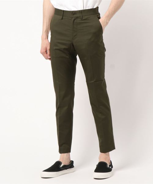 EDIFICE（エディフィス）の「SOLOTEX シャンブレーツイルパンツ（その他パンツ・メンズ・チャコールグレー/ブラック/ベージュ/カーキ/ブルー/ブルー系その他・X-LARGE/SMALL/MEDIUM/LARGE）」の7枚目の写真