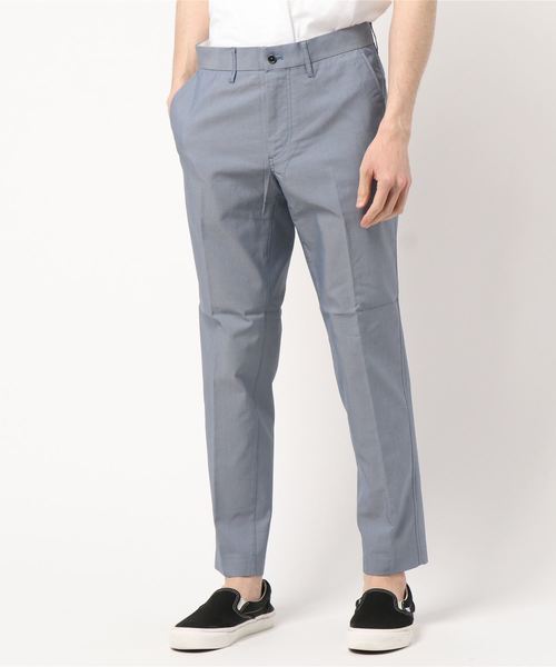 EDIFICE（エディフィス）の「SOLOTEX シャンブレーツイルパンツ（その他パンツ・メンズ・チャコールグレー/ブラック/ベージュ/カーキ/ブルー/ブルー系その他・X-LARGE/SMALL/MEDIUM/LARGE）」の8枚目の写真