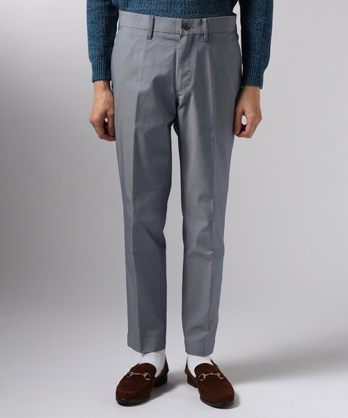 EDIFICE（エディフィス）の「SOLOTEX シャンブレーツイルパンツ（その他パンツ・メンズ・チャコールグレー/ブラック/ベージュ/カーキ/ブルー/ブルー系その他・X-LARGE/SMALL/MEDIUM/LARGE）」の11枚目の写真