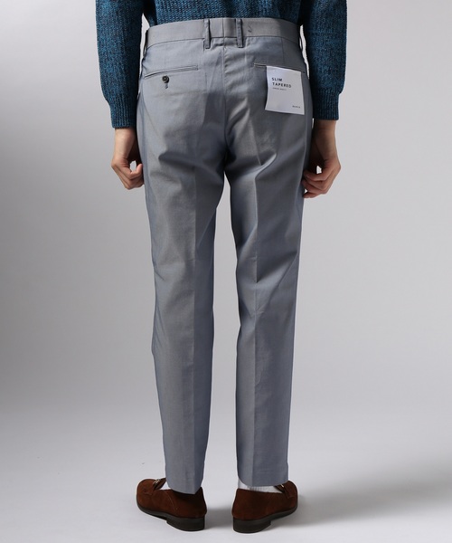 EDIFICE（エディフィス）の「SOLOTEX シャンブレーツイルパンツ（その他パンツ・メンズ・チャコールグレー/ブラック/ベージュ/カーキ/ブルー/ブルー系その他・X-LARGE/SMALL/MEDIUM/LARGE）」の13枚目の写真