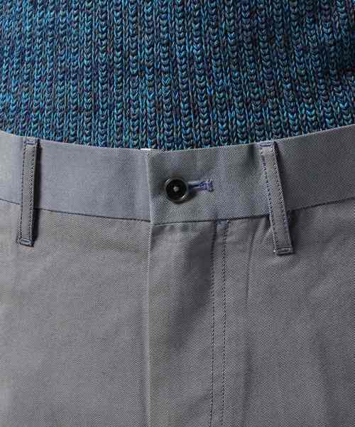 EDIFICE（エディフィス）の「SOLOTEX シャンブレーツイルパンツ（その他パンツ・メンズ・チャコールグレー/ブラック/ベージュ/カーキ/ブルー/ブルー系その他・X-LARGE/SMALL/MEDIUM/LARGE）」の15枚目の写真