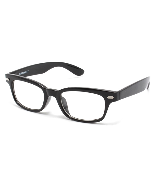 HAMNETT（ハムネット）の「【HAMNETT】 HTウエリントンサングラス / 伊達メガネ（サングラス・メンズ・ブラック/ブラウン・FREE）」の2枚目の写真