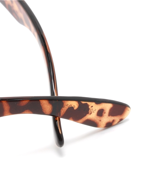 HAMNETT（ハムネット）の「【HAMNETT】 HTウエリントンサングラス / 伊達メガネ（サングラス・メンズ・ブラック/ブラウン・FREE）」の9枚目の写真