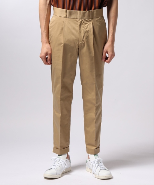 EDIFICE（エディフィス）の「C/Pe Light Twill 1プリーツ アンクルパンツ（その他パンツ・メンズ・ブラック/カーキ/ベージュ・X-LARGE/MEDIUM/LARGE/SMALL）」の5枚目の写真