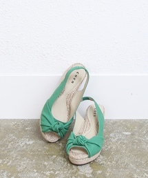 coen | キャンバスウェッジサンダル(サンダル)