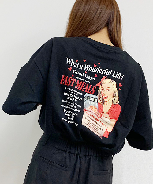 apres jour（アプレジュール）の「アソートプリントTシャツ3【ZOZOTOWN限定アイテム】（Tシャツ/カットソー・レディース・ブラック/その他/モカ/アイボリー/ホワイト系その他/ブラック系その他/ホワイト系その他2/ホワイト系その他3/ホワイト系その他4・フリー）」の6枚目の写真