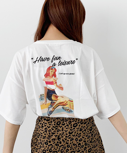 apres jour（アプレジュール）の「アソートプリントTシャツ3【ZOZOTOWN限定アイテム】（Tシャツ/カットソー・レディース・ブラック/その他/モカ/アイボリー/ホワイト系その他/ブラック系その他/ホワイト系その他2/ホワイト系その他3/ホワイト系その他4・フリー）」の4枚目の写真