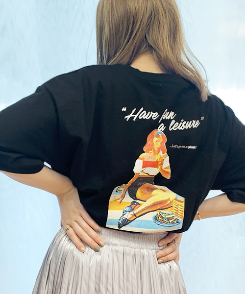 apres jour（アプレジュール）の「アソートプリントTシャツ3【ZOZOTOWN限定アイテム】（Tシャツ/カットソー・レディース・ブラック/その他/モカ/アイボリー/ホワイト系その他/ブラック系その他/ホワイト系その他2/ホワイト系その他3/ホワイト系その他4・フリー）」の9枚目の写真