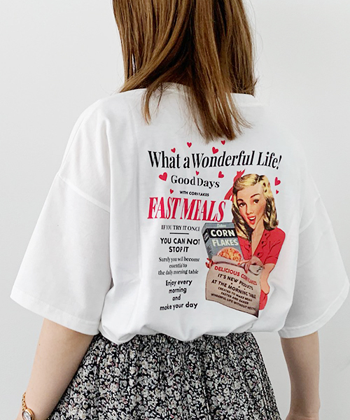 apres jour（アプレジュール）の「アソートプリントTシャツ3【ZOZOTOWN限定アイテム】（Tシャツ/カットソー・レディース・ブラック/その他/モカ/アイボリー/ホワイト系その他/ブラック系その他/ホワイト系その他2/ホワイト系その他3/ホワイト系その他4・フリー）」の11枚目の写真