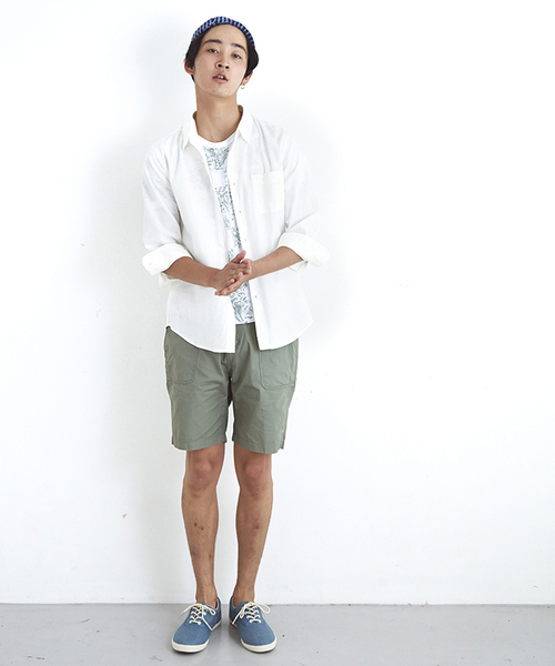 WEGO（ウィゴー）の「WEGO/ガーデニングショーツ（その他パンツ・メンズ・カーキ/その他1/ネイビー・LARGE/MEDIUM）」の4枚目の写真