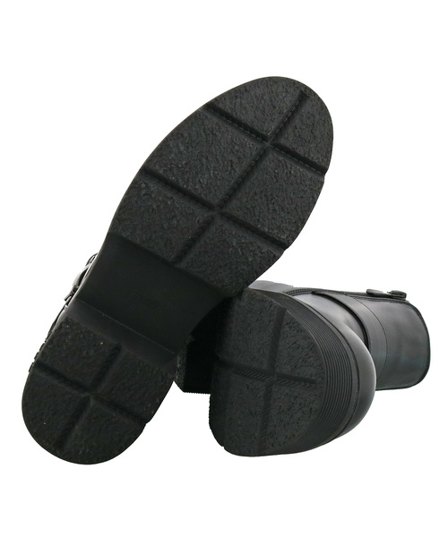 byあしながおじさん(バイアシナガオジサン)の「〈byあしながおじさん〉サイドゴアブーツ(ブーツ・レディース・ホワイト/ブラック/ワインレッド・LL/S/M/L)」の13枚目の写真