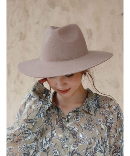 Ungrid（アングリッド）の「フェルトHAT（ハット・レディース・ブラック/モカ/アイボリー・FREE）」の15枚目の写真