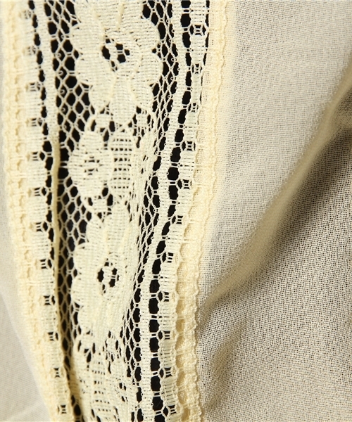 Kastane（カスタネ）の「【ANGIE】レースブラウス（シャツ/ブラウス・レディース・イエロー・SMALL/MEDIUM）」の9枚目の写真