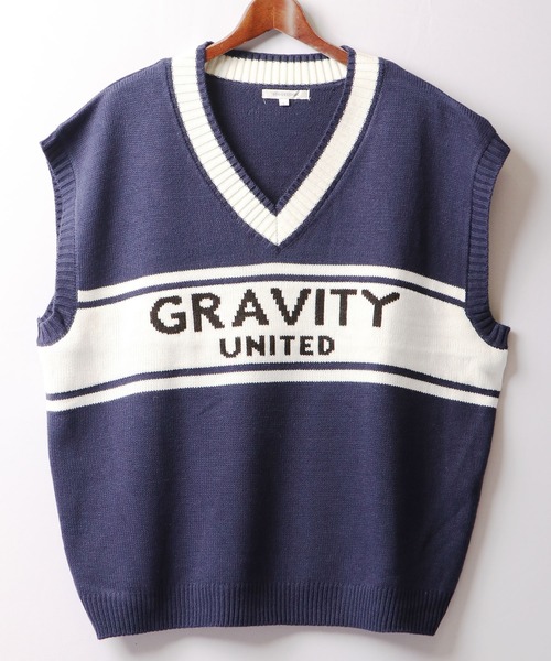 SUGGESTION(サジェッション)の「【SUGGESTION】ドロップショルダーVネックジャガードニットベスト(ベスト・メンズ・ブラック/ネイビー/オフホワイト/グリーン・M/L)」の20枚目の写真