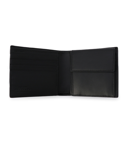 Smythson(スマイソン)の「SMYTHSON / "4CC NOTECASE AND COIN PURSE" 2つ折りウォレット(財布・メンズ・ターコイズブルー/ブラック/ネイビー・FREE)」の10枚目の写真