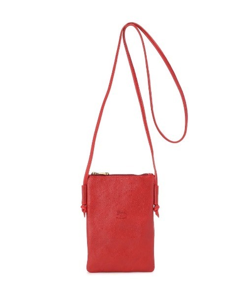 IL BISONTE(イルビゾンテ)の「IL BISONTE / ショルダーバッグ(ショルダーバッグ・レディース・ブラック/ダークブラウン/ネイビー/グレー/レッド/オリーブ/オレンジ/グリーン/ライトブラウン/ナチュラル/レンガ・FREE)」の9枚目の写真