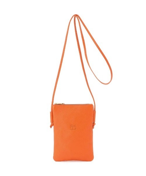 IL BISONTE(イルビゾンテ)の「IL BISONTE / ショルダーバッグ(ショルダーバッグ・レディース・ブラック/ダークブラウン/ネイビー/グレー/レッド/オリーブ/オレンジ/グリーン/ライトブラウン/ナチュラル/レンガ・FREE)」の11枚目の写真