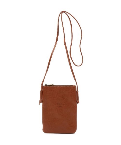 IL BISONTE(イルビゾンテ)の「IL BISONTE / ショルダーバッグ(ショルダーバッグ・レディース・ブラック/ダークブラウン/ネイビー/グレー/レッド/オリーブ/オレンジ/グリーン/ライトブラウン/ナチュラル/レンガ・FREE)」の10枚目の写真