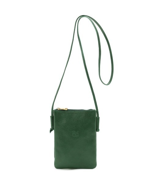 IL BISONTE(イルビゾンテ)の「IL BISONTE / ショルダーバッグ(ショルダーバッグ・レディース・ブラック/ダークブラウン/ネイビー/グレー/レッド/オリーブ/オレンジ/グリーン/ライトブラウン/ナチュラル/レンガ・FREE)」の7枚目の写真