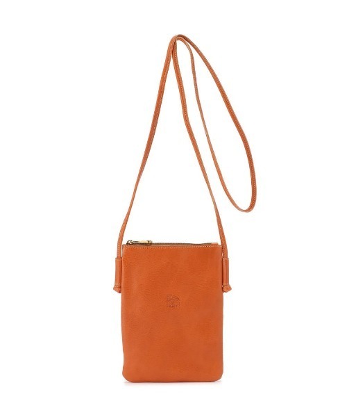 IL BISONTE(イルビゾンテ)の「IL BISONTE / ショルダーバッグ(ショルダーバッグ・レディース・ブラック/ダークブラウン/ネイビー/グレー/レッド/オリーブ/オレンジ/グリーン/ライトブラウン/ナチュラル/レンガ・FREE)」の13枚目の写真