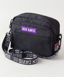 JEANS MATE（ジーンズメイト）の「【BEN DAVIS/ベンデイビス】【整理しやすい4ポケット】ミニショルダーバッグ 高密度タフボディ 旅行サブバッグ 軽くて丈夫 ユニセックス（ショルダーバッグ）」