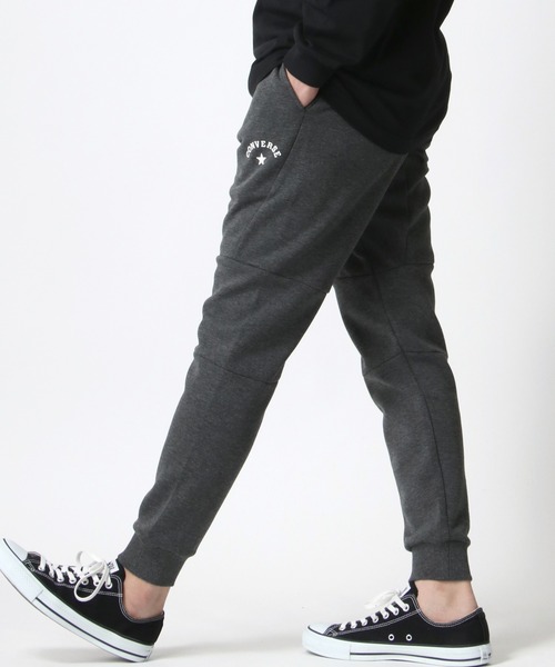 CONVERSE（コンバース）の「CONVERSE/コンバース スキニー ジョガーパンツ/スウェットパンツ/トラックパンツ/ジャージ（スウェットパンツ・メンズ・チャコールグレー/ブラック/グレー/グレー系その他/グレー系その他2/ブラック系その他/ブラック系その他2/グレー系その他3/グレー系その他4・M/L/XL/S）」の7枚目の写真