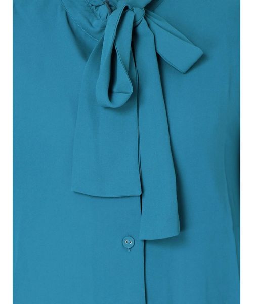 jouetie（ジュエティ）の「スタンドカラーリボンブラウス（シャツ/ブラウス・レディース・ブラック/ブルー/ミント/その他2・MEDIUM）」の15枚目の写真