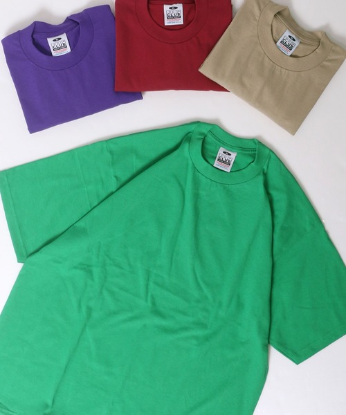 SITRY（シトリー）の「【PRO CLUB】 ビッグサイズ 無地ヘビーウェイト クルーネック半袖Ｔシャツ <25color>（Tシャツ/カットソー・メンズ・ホワイト/ライトブルー/ブラック/ダークグリーン/パープル/ネイビー/グレー/レッド/オリーブ/カーキ/ピンク/ターコイズブルー/ゴールド/イエロー/オレンジ/ライトグリーン/エメラルド/マスタード/ケリー/ロイヤルブルー/スミクロ/チャコール/マルーン/ワイン・LL/3L/4L/5L/6L/L）」の12枚目の写真