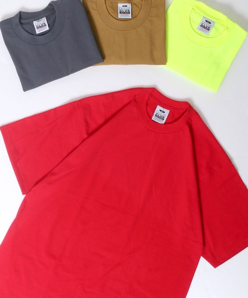 SITRY（シトリー）の「【PRO CLUB】 ビッグサイズ 無地ヘビーウェイト クルーネック半袖Ｔシャツ <25color>（Tシャツ/カットソー・メンズ・ホワイト/ライトブルー/ブラック/ダークグリーン/パープル/ネイビー/グレー/レッド/オリーブ/カーキ/ピンク/ターコイズブルー/ゴールド/イエロー/オレンジ/ライトグリーン/エメラルド/マスタード/ケリー/ロイヤルブルー/スミクロ/チャコール/マルーン/ワイン・LL/3L/4L/5L/6L/L）」の20枚目の写真