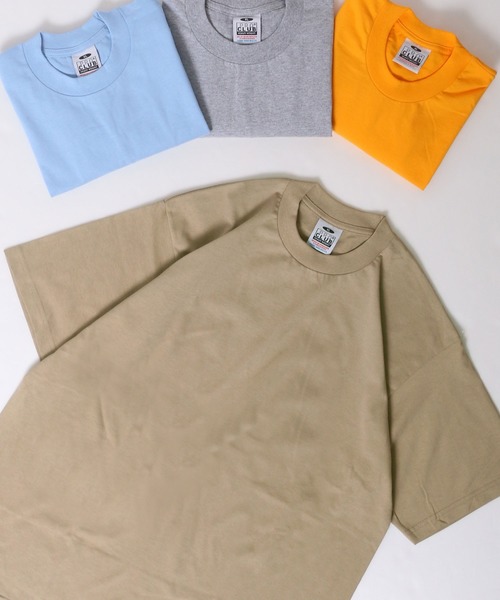 SITRY（シトリー）の「【PRO CLUB】 ビッグサイズ 無地ヘビーウェイト クルーネック半袖Ｔシャツ <25color>（Tシャツ/カットソー・メンズ・ホワイト/ライトブルー/ブラック/ダークグリーン/パープル/ネイビー/グレー/レッド/オリーブ/カーキ/ピンク/ターコイズブルー/ゴールド/イエロー/オレンジ/ライトグリーン/エメラルド/マスタード/ケリー/ロイヤルブルー/スミクロ/チャコール/マルーン/ワイン・LL/3L/4L/5L/6L/L）」の9枚目の写真